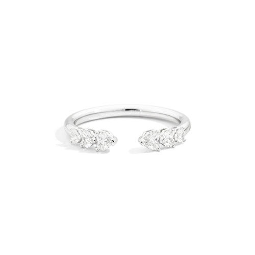 Recarlo Anniversary More Ring - R86FN011/044 (044) aus Weißgold mit Diamant