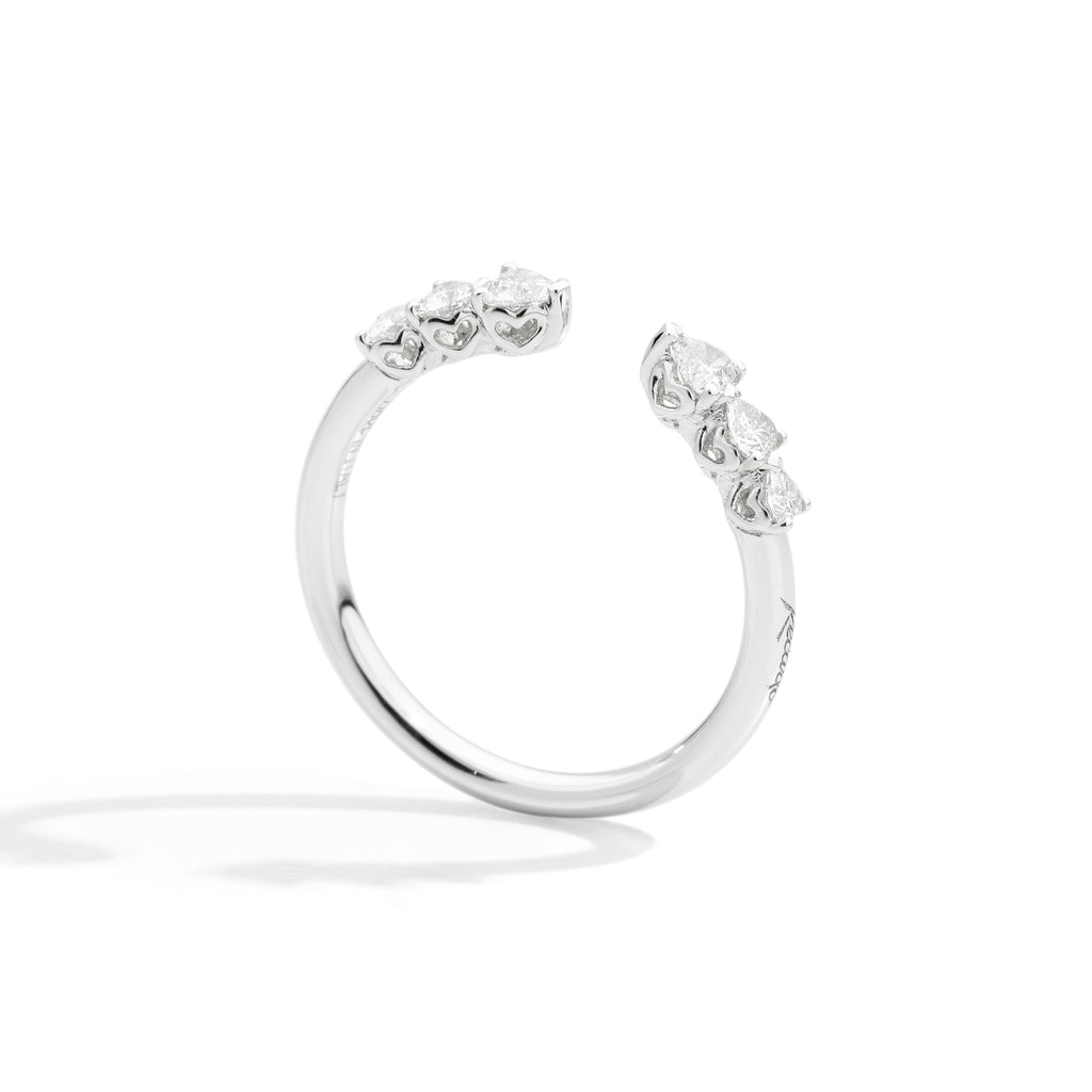 Recarlo Anniversary More Ring - R86FN011/044 (044) aus Weißgold mit Diamant