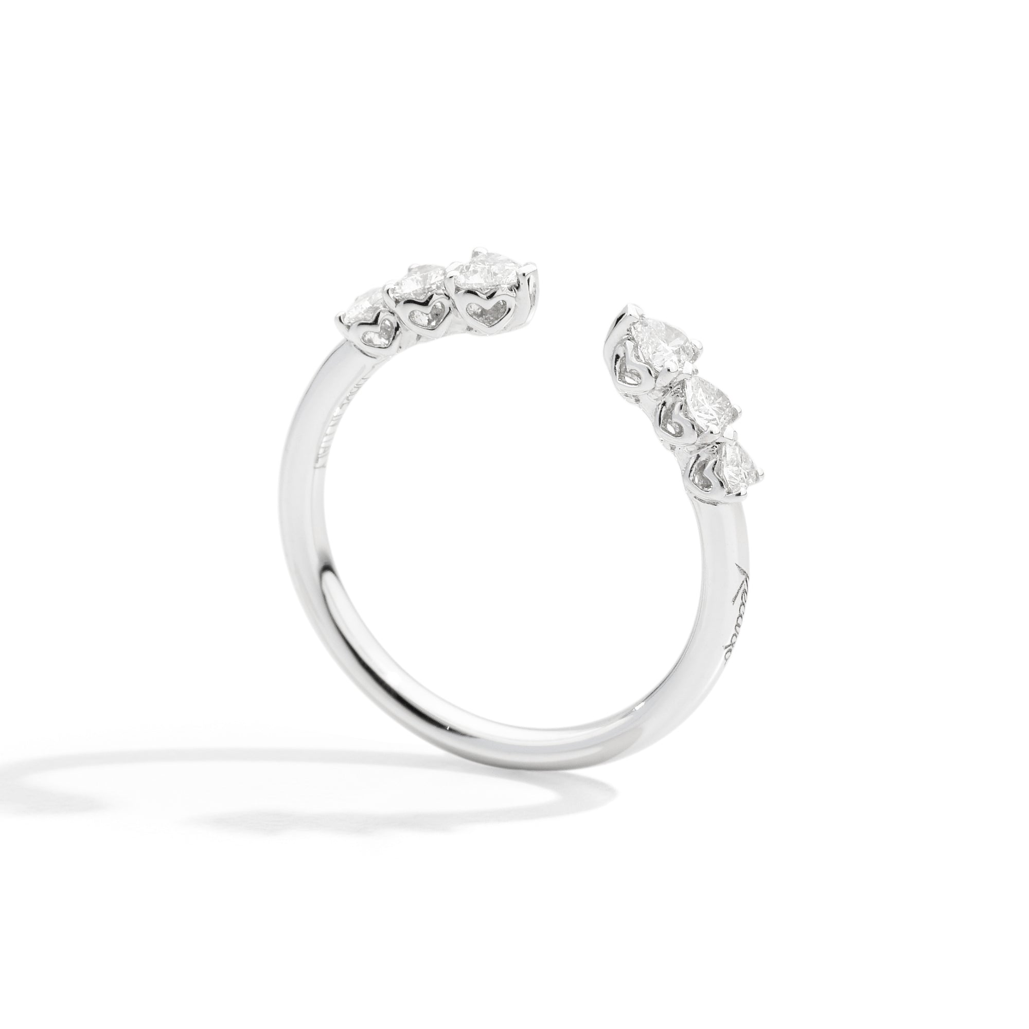 Recarlo Anniversary More Ring - R86FN011/044 (044) aus Weißgold mit Diamant
