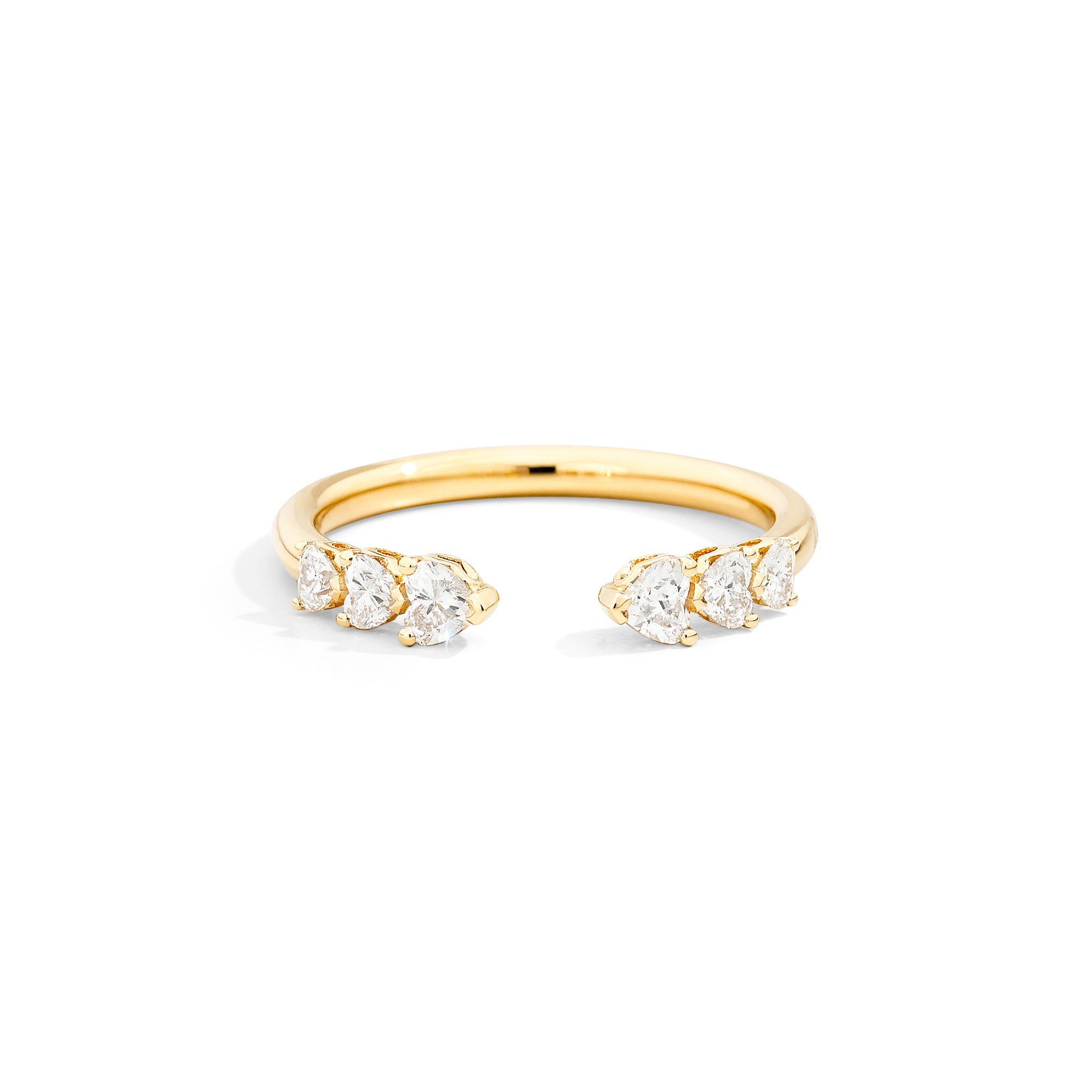 Recarlo Anniversary More Ring - R86FN011/G044 (G044) aus Gelbgold mit Diamant
