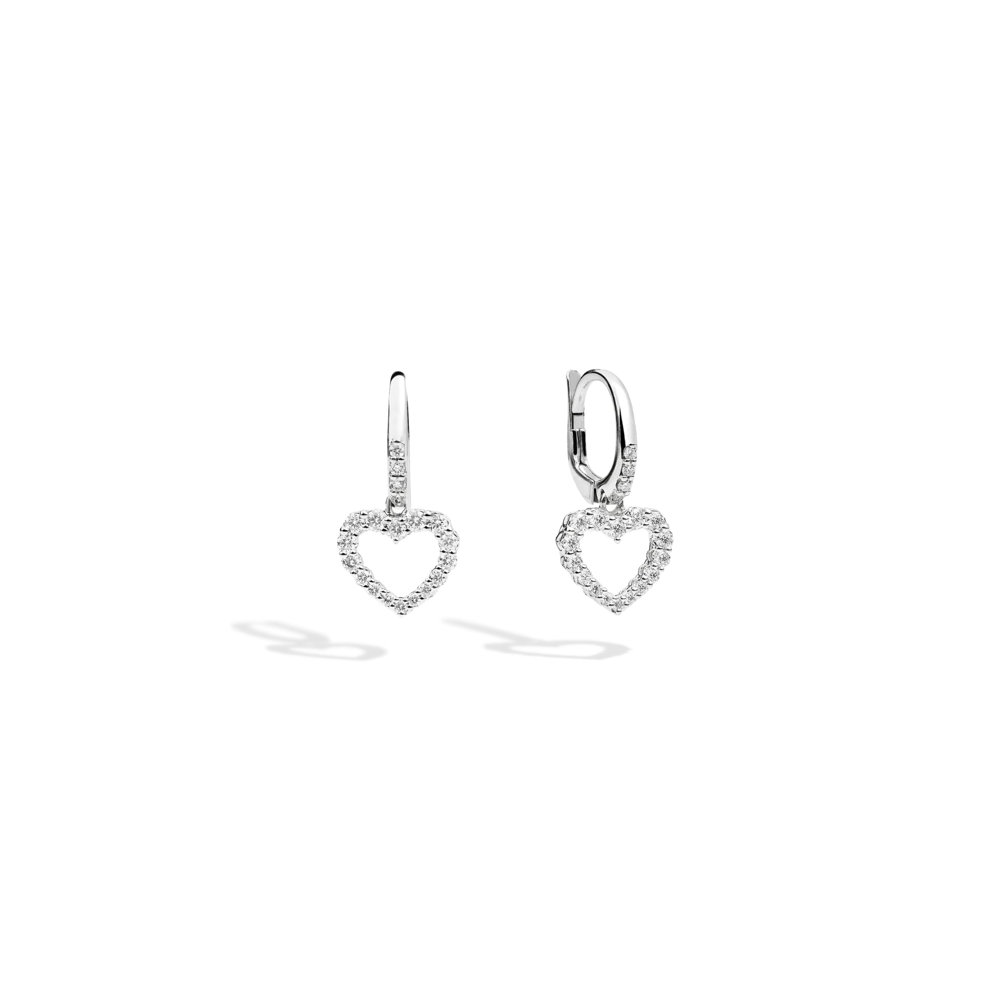 Recarlo Anniversary Ohrringe - E01BO009/050 (050) aus Weißgold mit Diamant