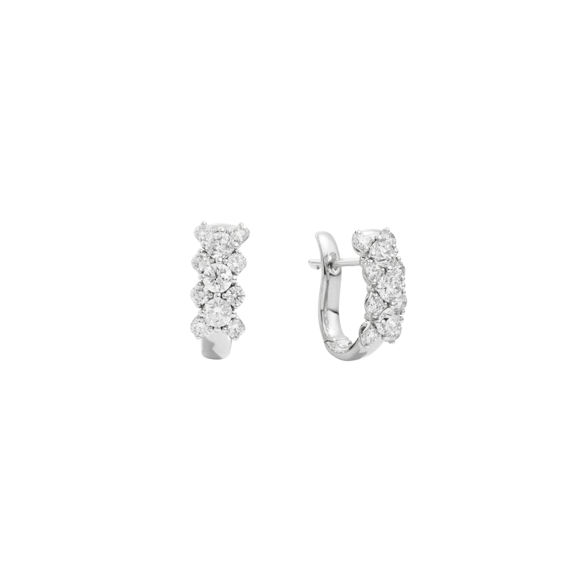 Recarlo Anniversary Ohrringe - E01CM001/115 (115) aus Weißgold mit Diamant