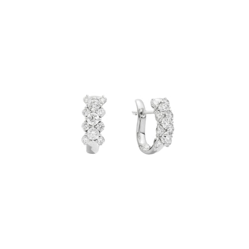 Recarlo Anniversary Ohrringe - E01CM001/115 (115) aus Weißgold mit Diamant