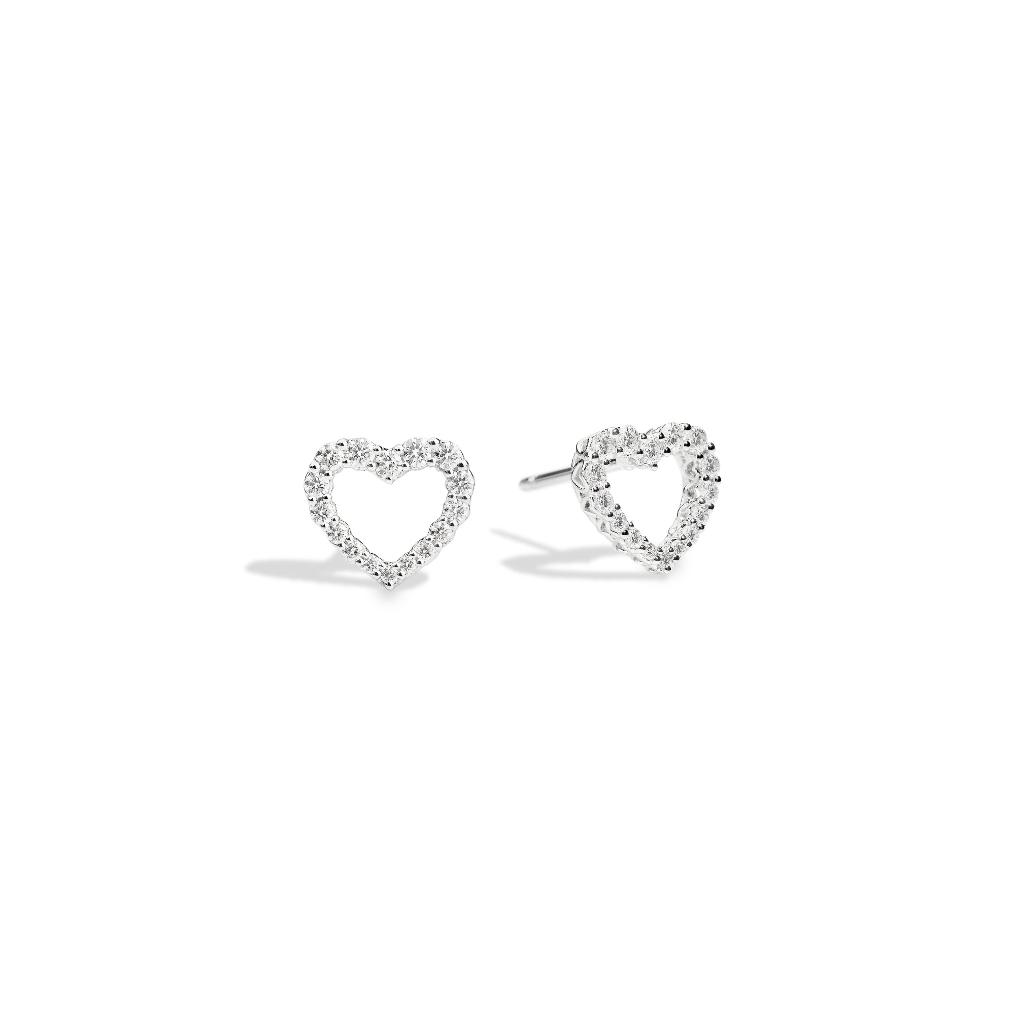Recarlo Anniversary Ohrringe - E01CU009/044 (044) aus Weißgold mit Diamant