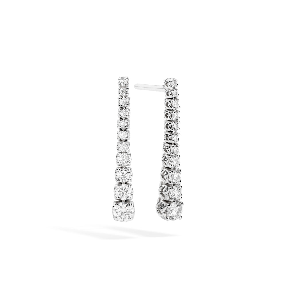 Recarlo Anniversary Ohrringe - E01PL747/070 (070) aus Weißgold mit Diamant