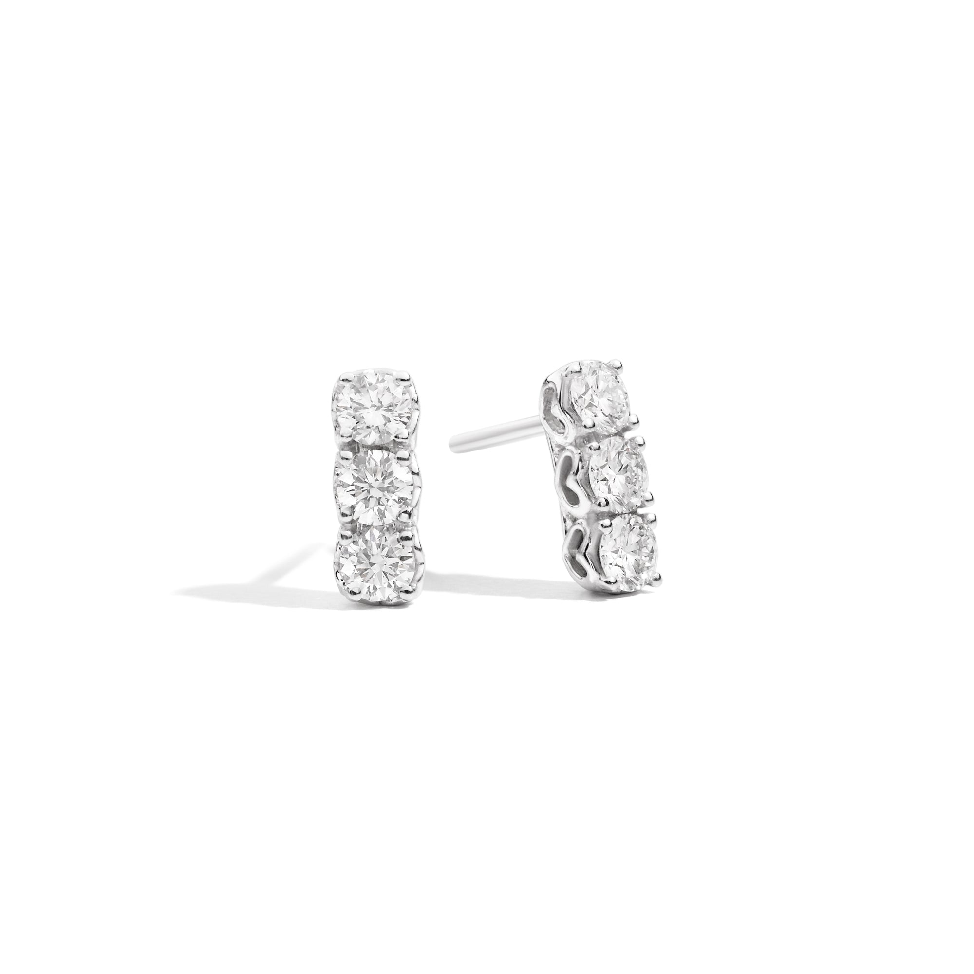 Recarlo Anniversary Ohrringe - E01TY733/045 (045) aus Weißgold mit Diamant