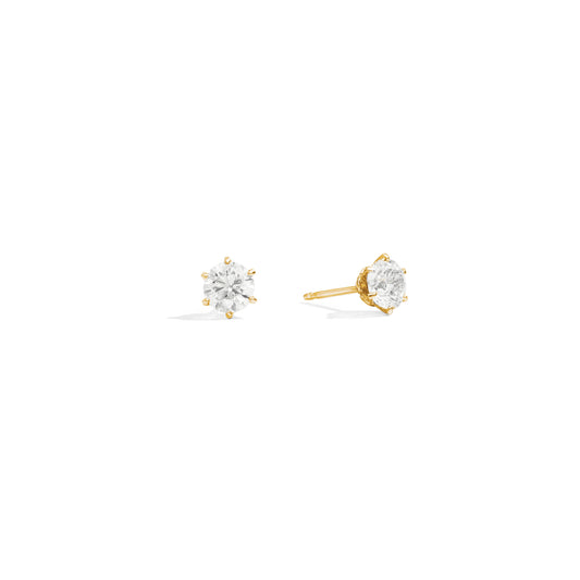 Anniversary Ohrstecker, Gelbgold • Diamant von Recarlo (E01PX014/G037)