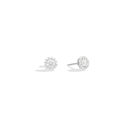 Anniversary Ohrstecker, Weißgold • Diamant von Recarlo (E01SC018/041)