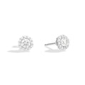 Recarlo Anniversary Ohrstecker - E01SC018/063 (063) aus Weißgold mit Diamant