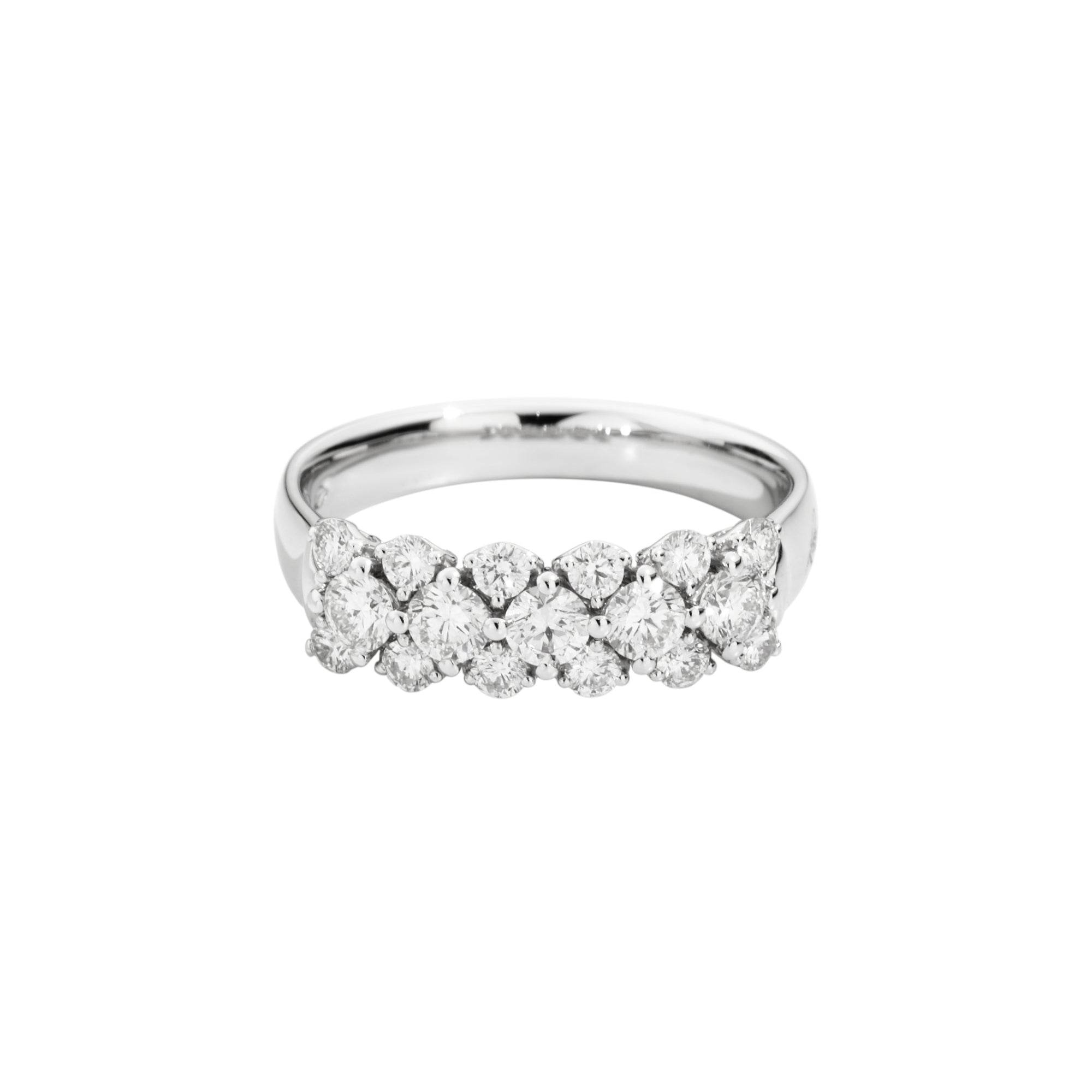 Recarlo Anniversary Ring - R01FM001/093 (093) aus Weißgold mit Diamant