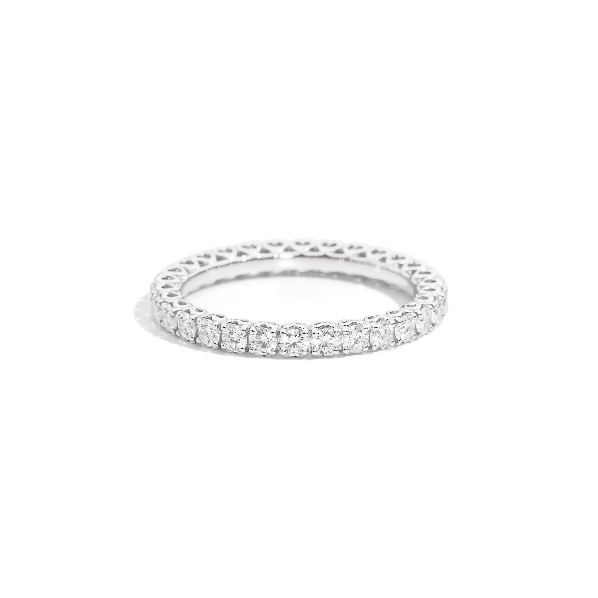Recarlo Anniversary Ring - R01GD737/100 (100) aus Weißgold mit Diamant