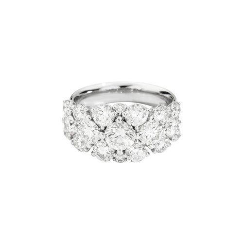 Recarlo Anniversary Ring - R01MS001/275 (275) aus Weißgold mit Diamant
