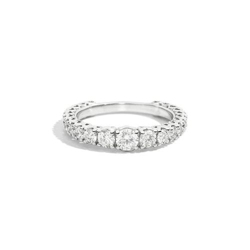 Recarlo Anniversary Ring - R01MS747/100 (100) aus Weißgold mit Diamant