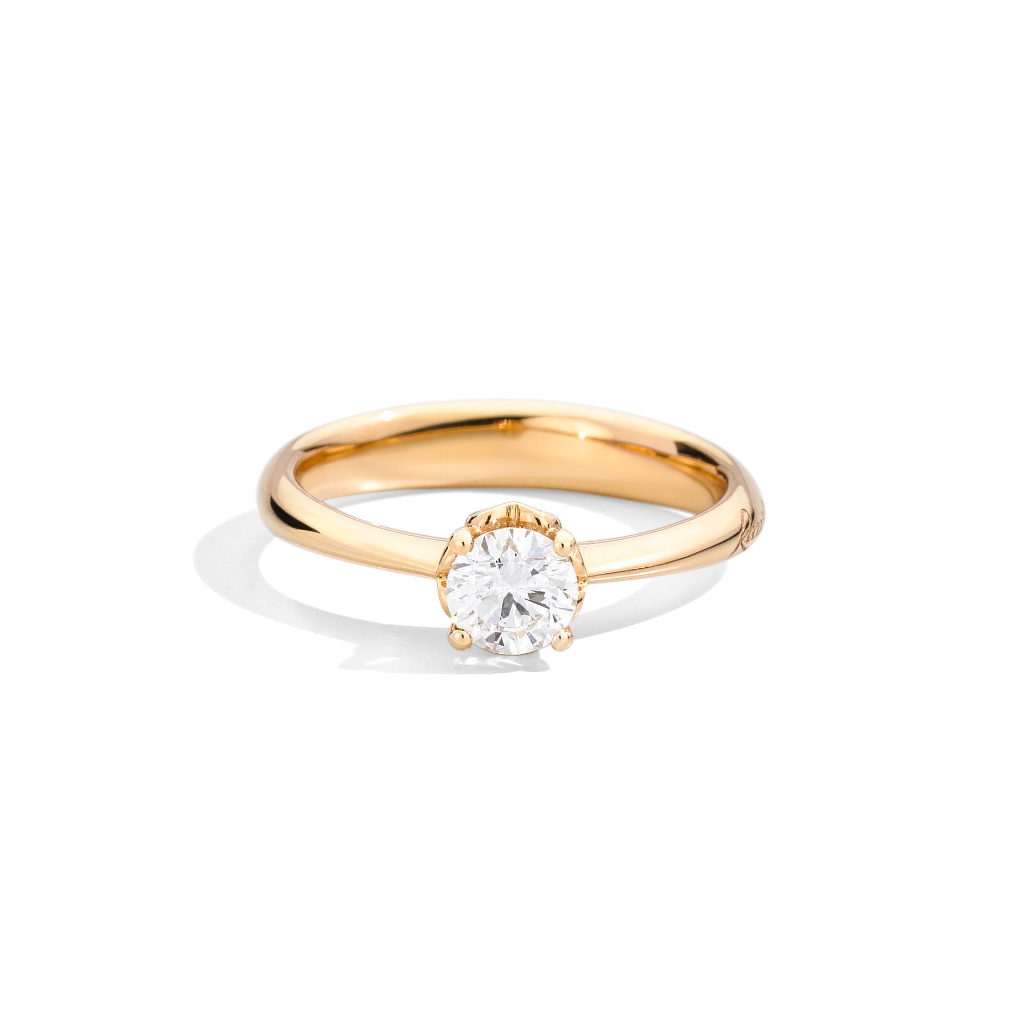 Recarlo Anniversary Ring - R01SO001/G034 (G034) aus Gelbgold mit Diamant