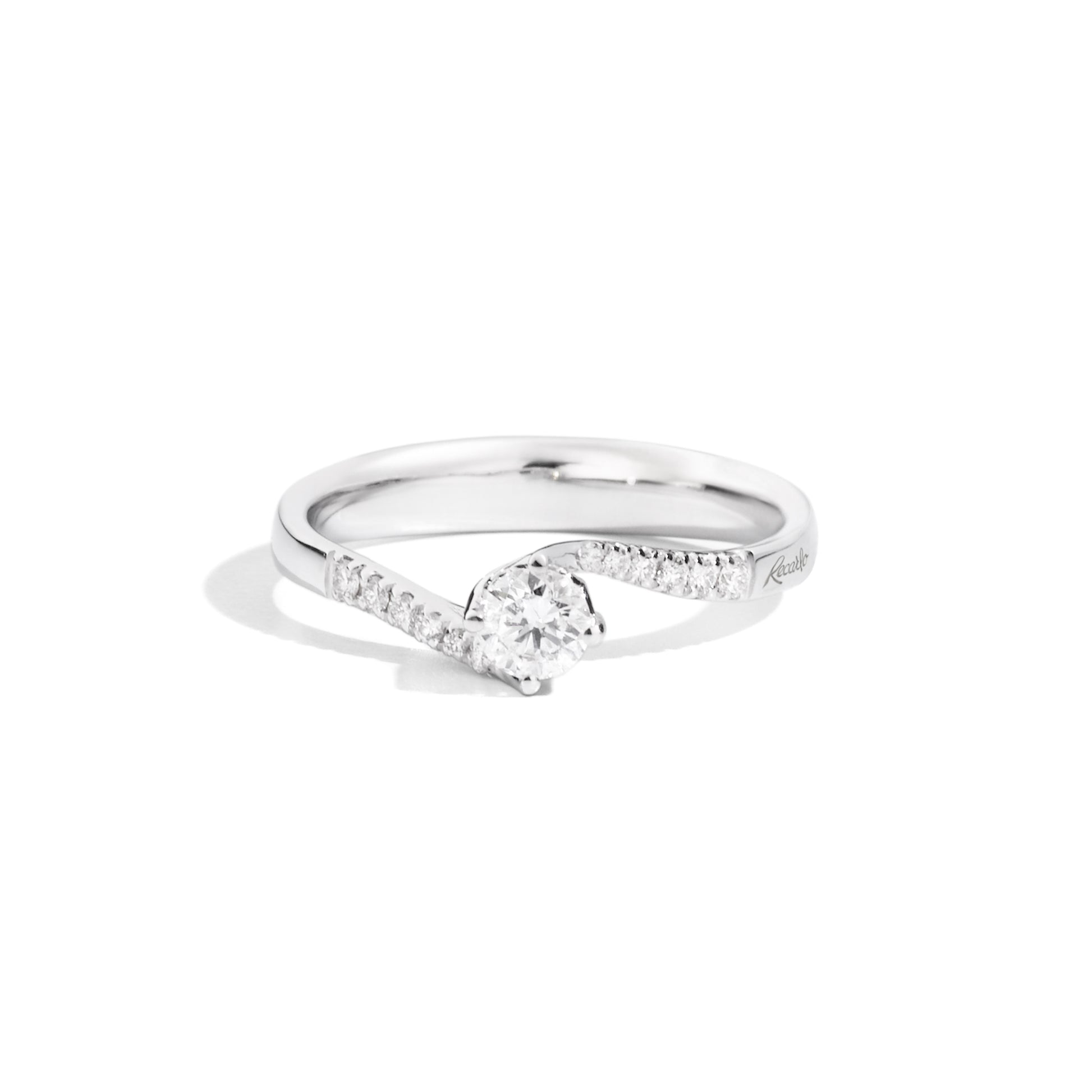 Recarlo Anniversary Ring - R01SP195/015 (015) aus Weißgold mit Diamant