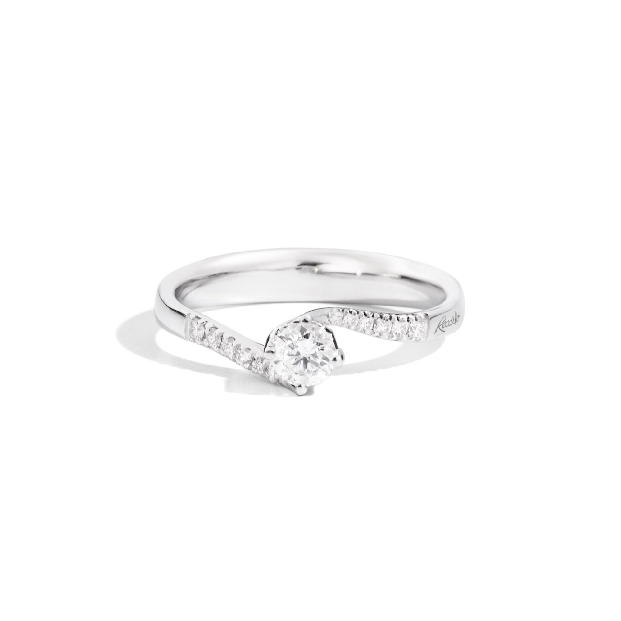 Recarlo Anniversary Ring - R01SP195/015 (015) aus Weißgold mit Diamant