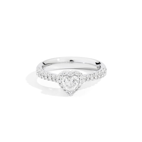 Recarlo Anniversary Ring - R67SC022/056 (056) aus Weißgold mit Diamant