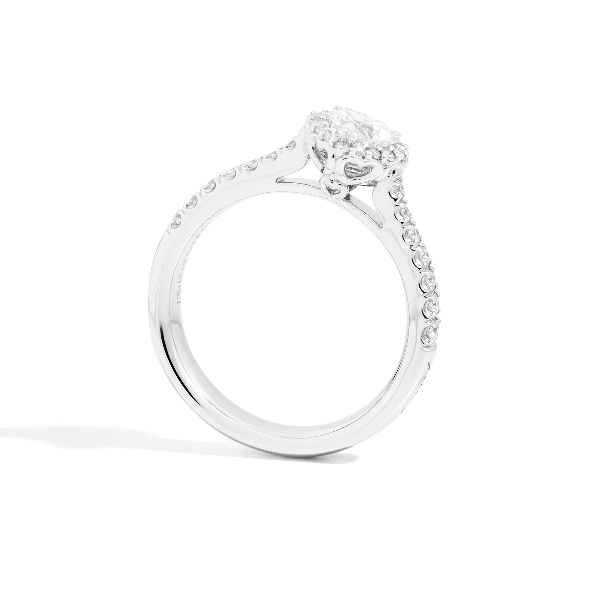 Recarlo Anniversary Ring - R67SC022/056 (056) aus Weißgold mit Diamant