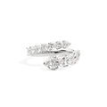 Recarlo Contrarie Damenring - R67CO004/235 (235) aus Weißgold mit Diamant
