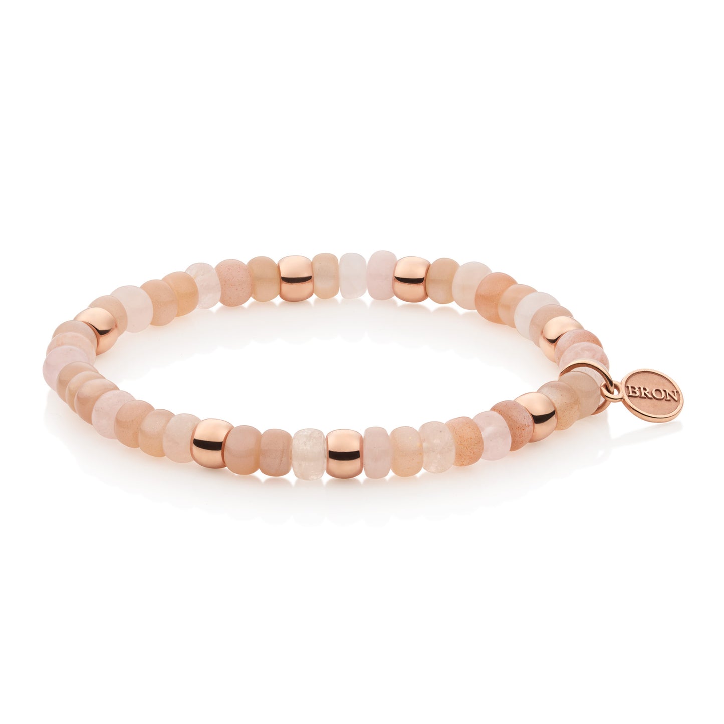 Reflex Armband, Roségold • Mondstein von Bron (8AR3985MIX01)