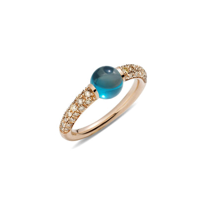 Ring M´ama non M´ama, Roségold • Diamant • Topas von Pomellato (PAB2130O7000DBRTL)