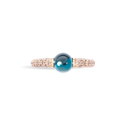 Ring M´ama non M´ama, Roségold • Diamant • Topas von Pomellato (PAB2130O7000DBRTL)