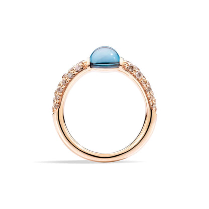 Ring M´ama non M´ama, Roségold • Diamant • Topas von Pomellato (PAB2130O7000DBRTL)