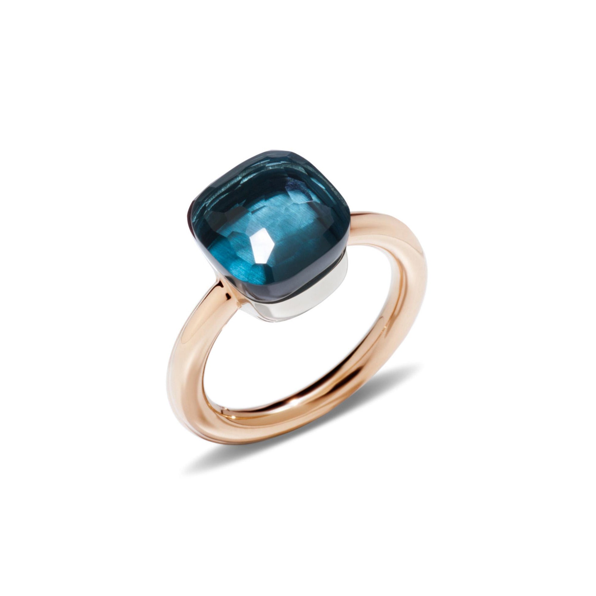 Ring Nudo, Bicolor-Gold • Topas von Pomellato (PAA1100O6000000TL)