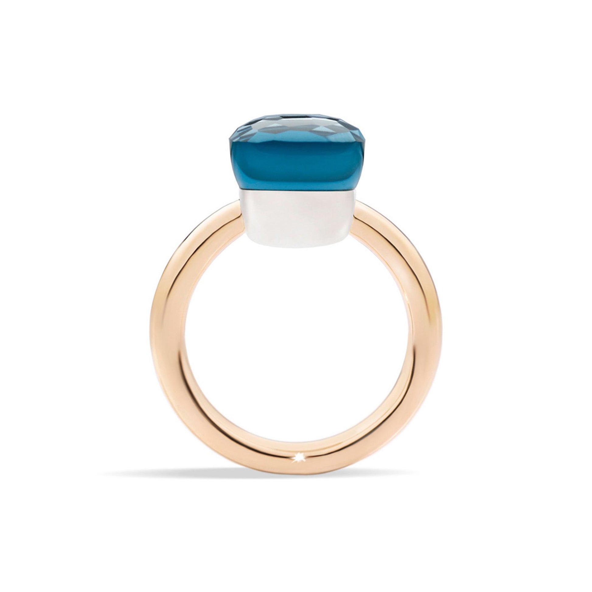 Ring Nudo, Bicolor-Gold • Topas von Pomellato (PAA1100O6000000TL)