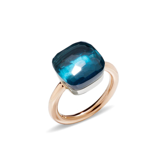 Ring Nudo, Bicolor-Gold • Topas von Pomellato (PAB2010O6000000TL)