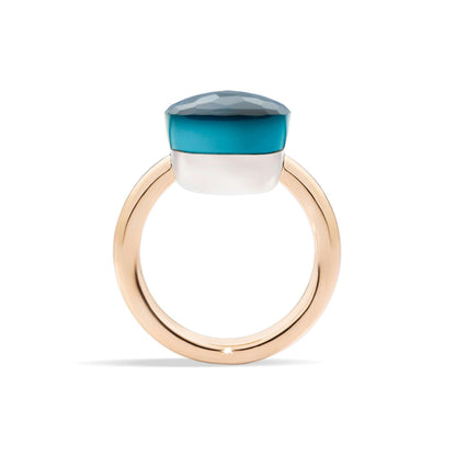 Ring Nudo, Bicolor-Gold • Topas von Pomellato (PAB2010O6000000TL)