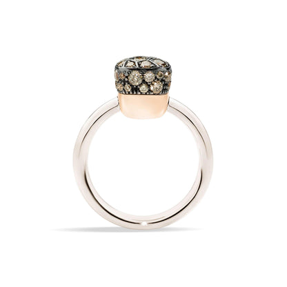 Ring Nudo, Bicolor-Gold • Diamant von Pomellato (PAB5010O6000DBR00)