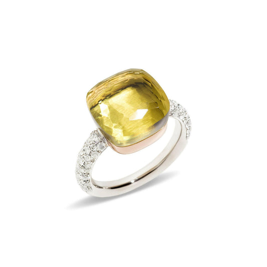 Ring Nudo Roségold und Weißgold von Pomellato (Ref. PAB4010O6000DB0QL)