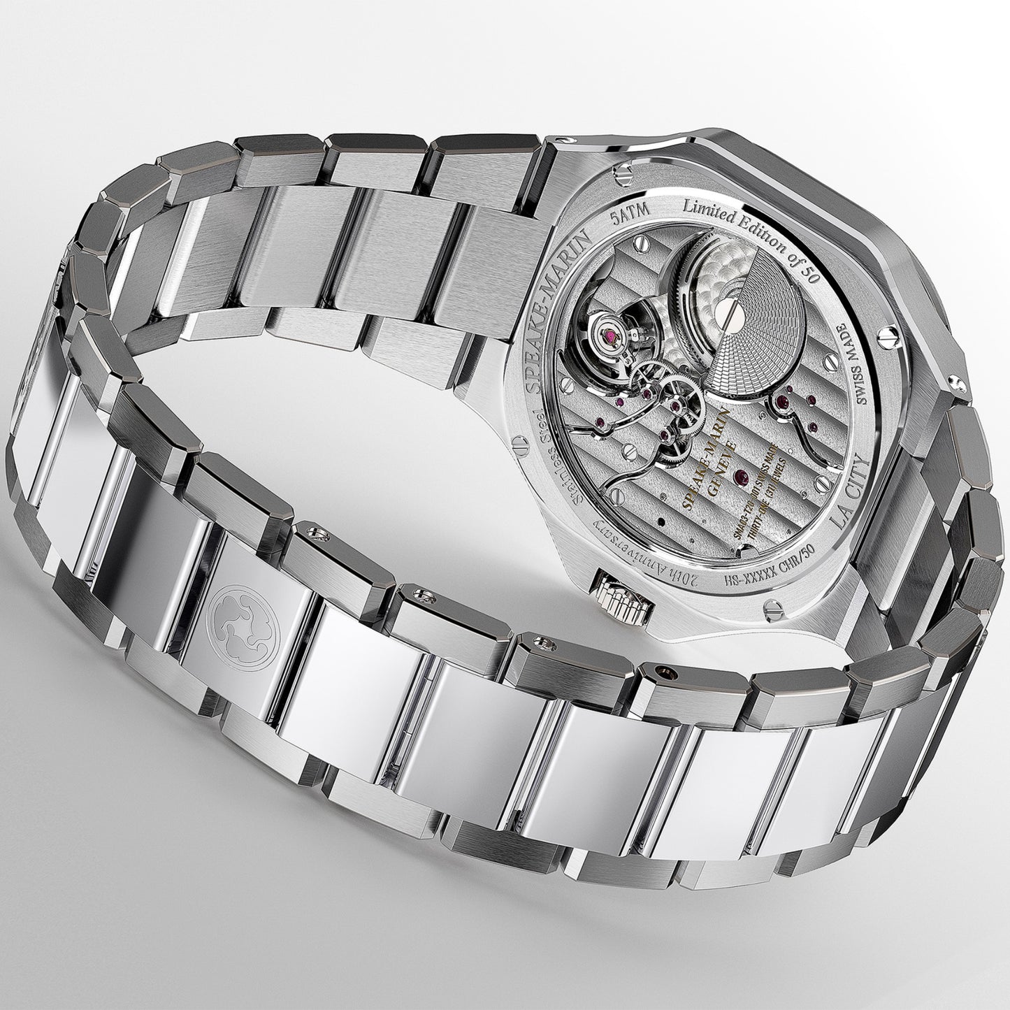 Ripples Anniversary , Edelstahl von Speake-Marin (604015070)