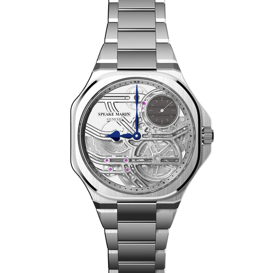 Ripples Skeleton, Edelstahl von Speake-Marin (604020150)