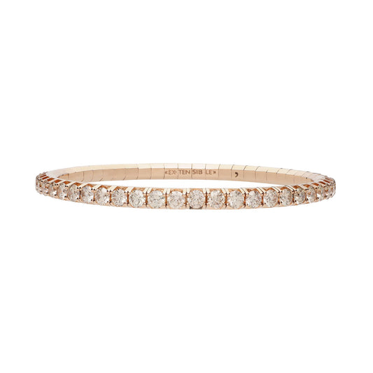 Tennisarmband, Roségold • Diamant von Roberto Demeglio (BTE135DBW)