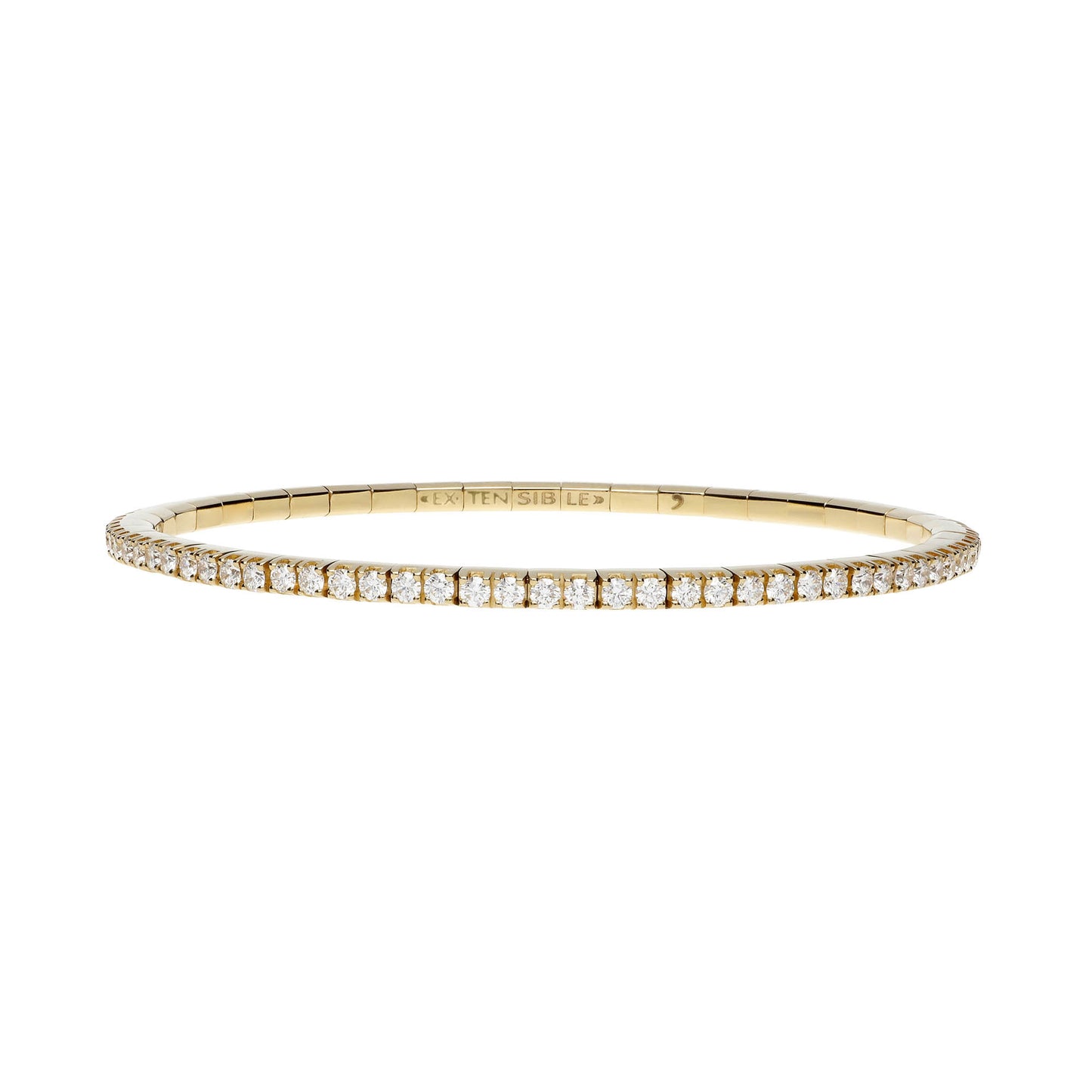 Tennisarmband, Gelbgold • Diamant von Roberto Demeglio (BTE65DBOG)