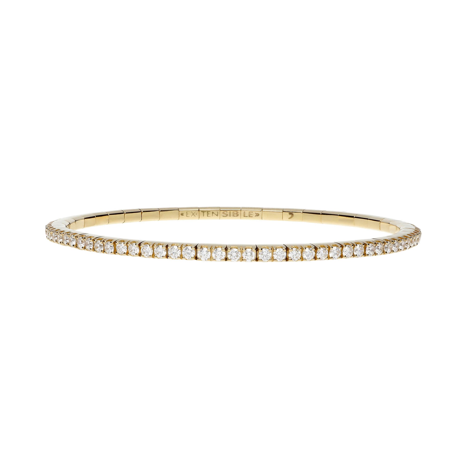 Tennisarmband, Gelbgold • Diamant von Roberto Demeglio (BTE65DBOG)