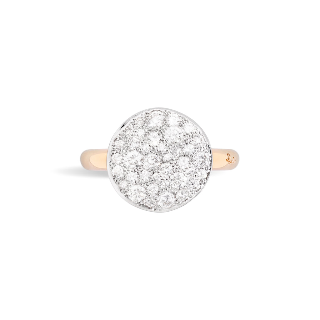 Sabbia Ring , Roségold • Diamant von Pomellato (PAB2040O7000DB000)