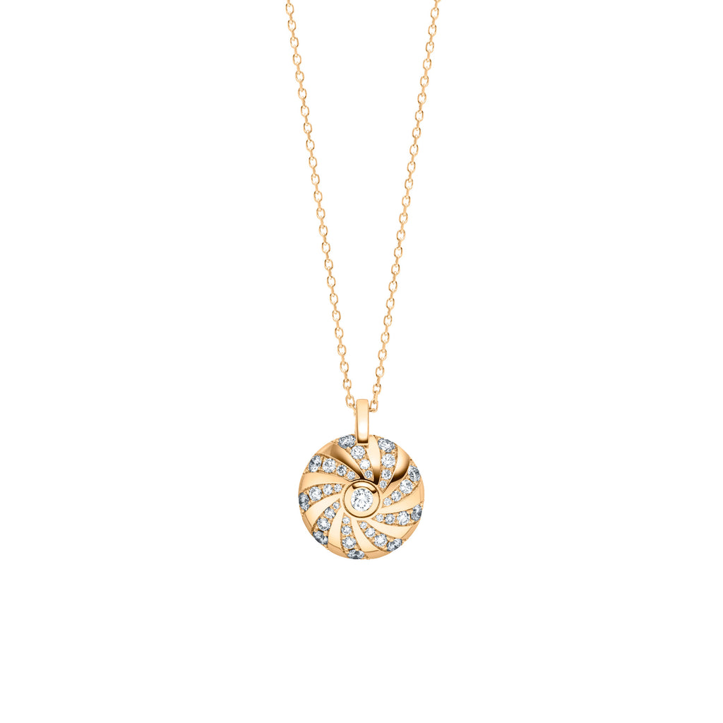 Schaffrath 360 – THREE SIXTY Collier - 114_MD004_080_GW (GW) aus Gelbgold mit Diamant