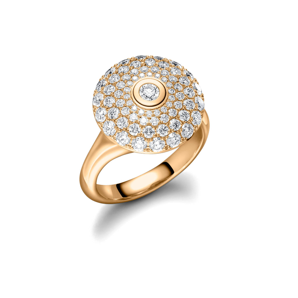 Schaffrath 360 – THREE SIXTY Diamantring - 118_MD001_150_GW (GW) aus Gelbgold mit Diamant