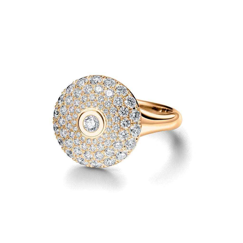 Schaffrath 360 – THREE SIXTY Diamantring - 118_MD001_150_GW (GW) aus Gelbgold mit Diamant