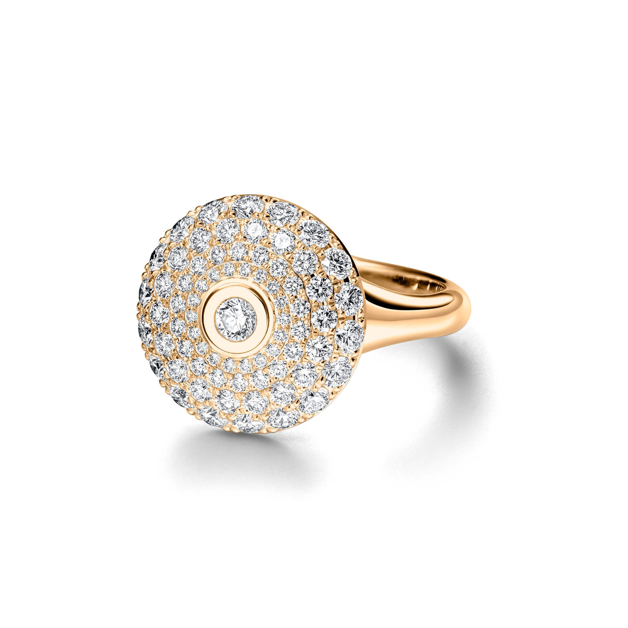 Schaffrath 360 – THREE SIXTY Diamantring - 118_MD001_150_GW (GW) aus Gelbgold mit Diamant
