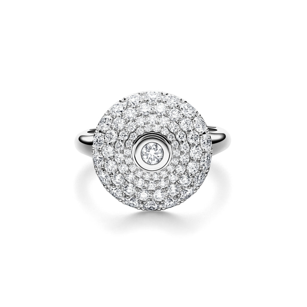 Schaffrath 360 – THREE SIXTY Diamantring - 218_MD001_150_WW (WW) aus Weißgold mit Diamant