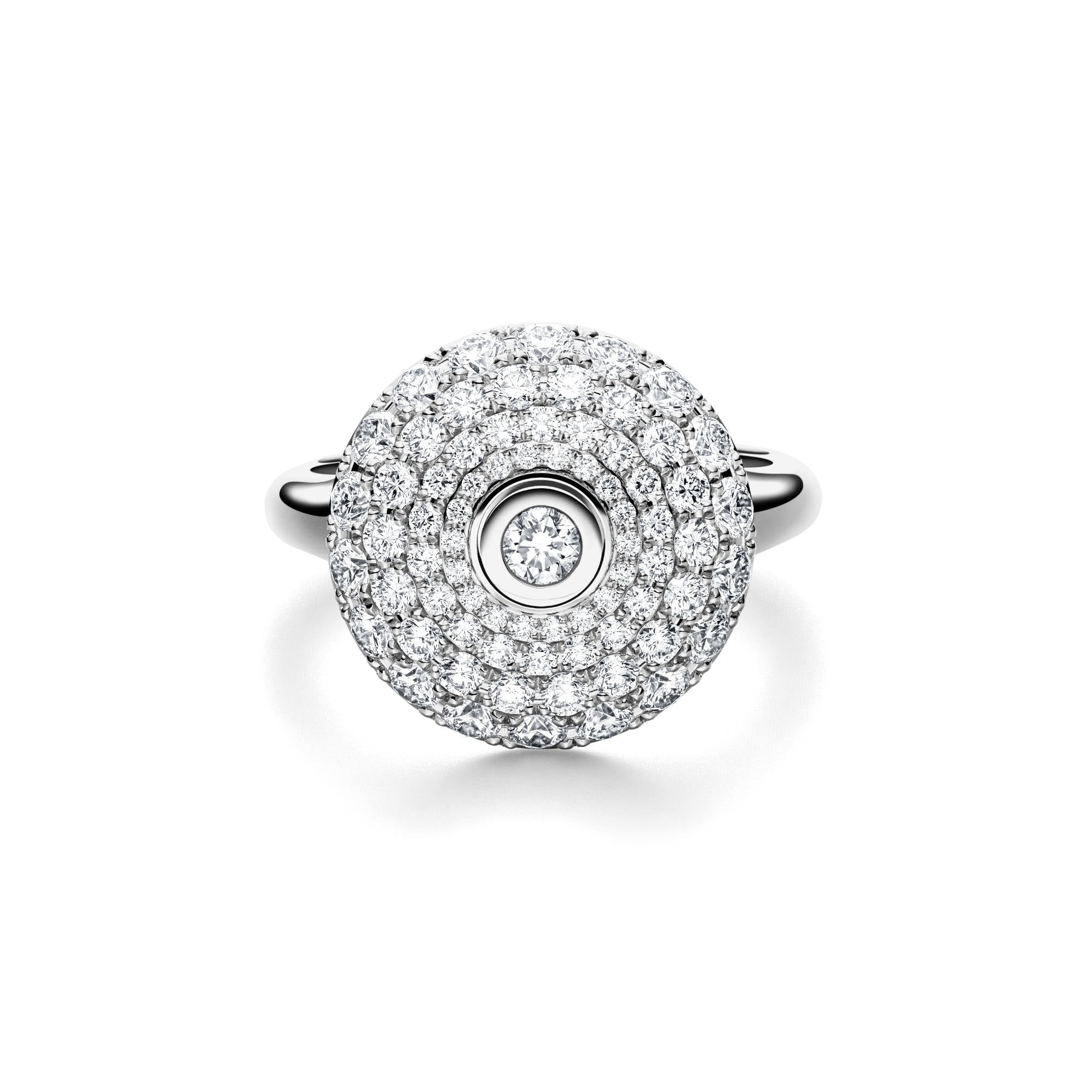 Schaffrath 360 – THREE SIXTY Diamantring - 218_MD001_150_WW (WW) aus Weißgold mit Diamant