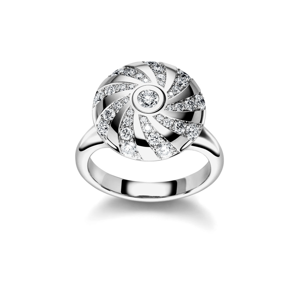Schaffrath 360 – THREE SIXTY Diamantring - 218_MD002_080_WW (WW) aus Weißgold mit Diamant