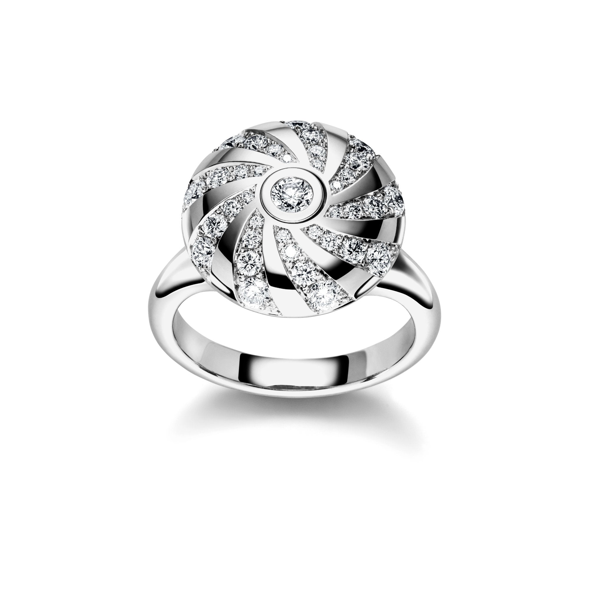 Schaffrath 360 – THREE SIXTY Diamantring - 218_MD002_080_WW (WW) aus Weißgold mit Diamant