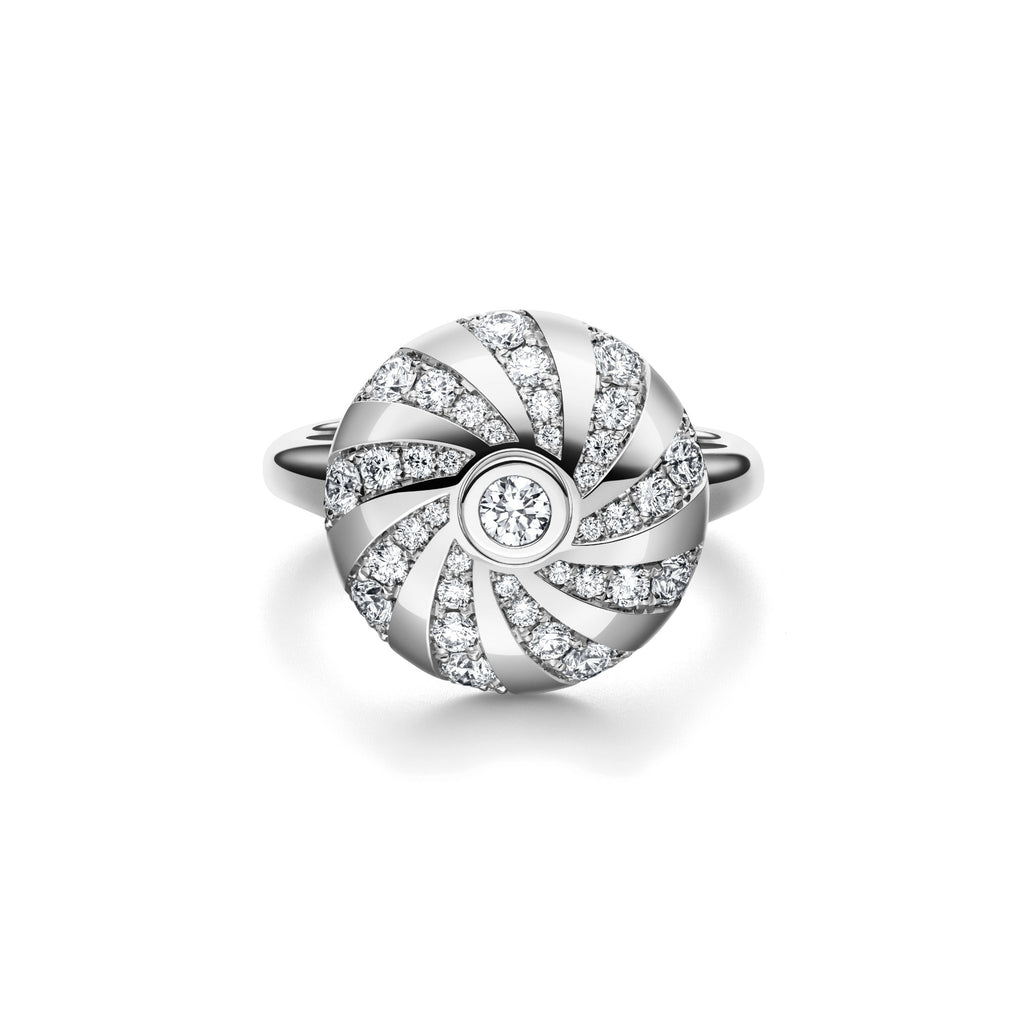 Schaffrath 360 – THREE SIXTY Diamantring - 218_MD002_080_WW (WW) aus Weißgold mit Diamant