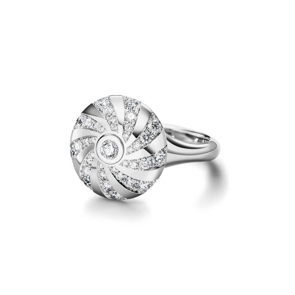 Schaffrath 360 – THREE SIXTY Diamantring - 218_MD002_080_WW (WW) aus Weißgold mit Diamant