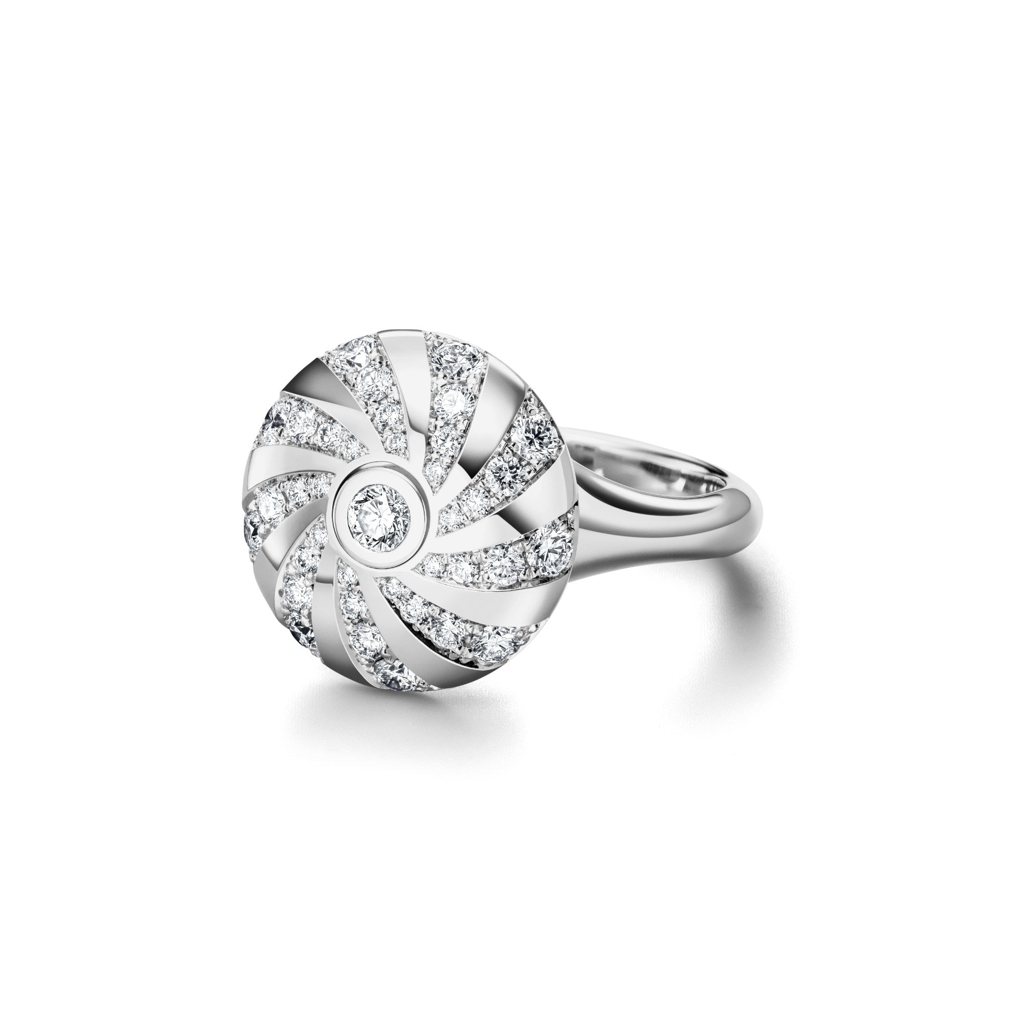 Schaffrath 360 – THREE SIXTY Diamantring - 218_MD002_080_WW (WW) aus Weißgold mit Diamant
